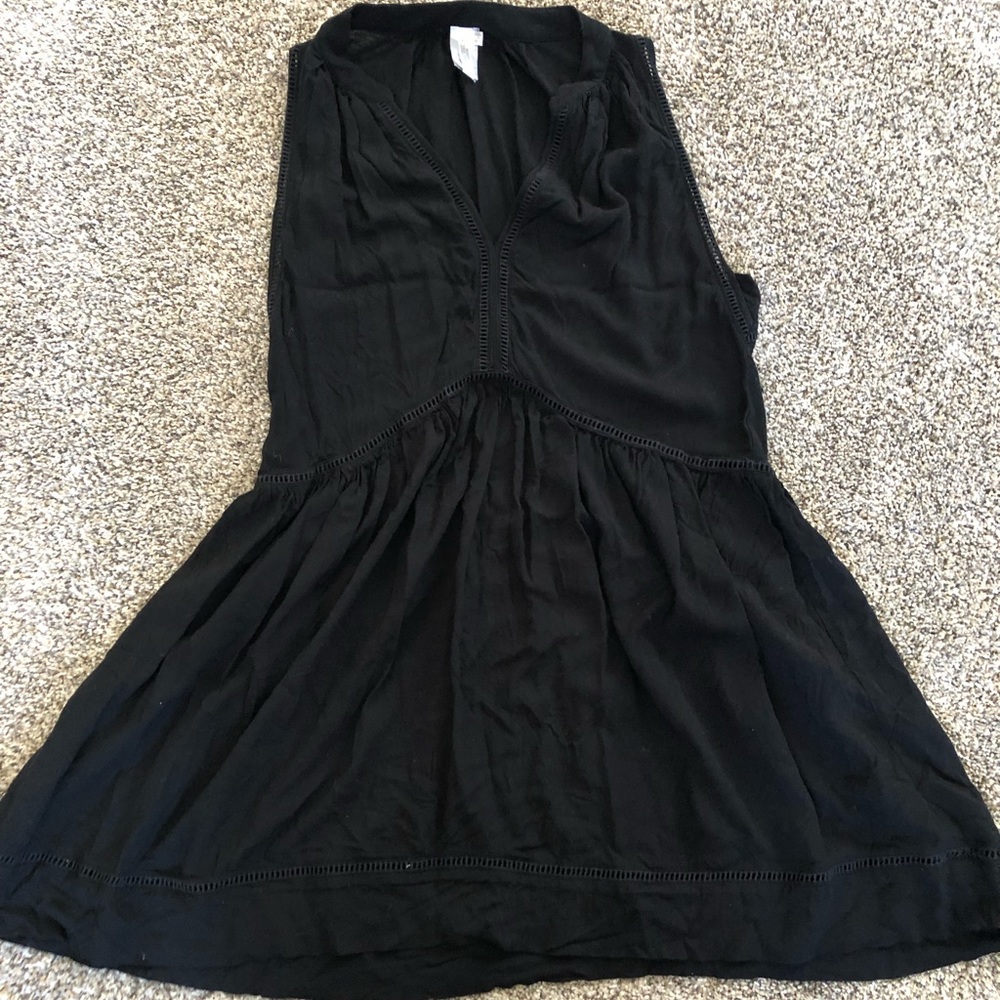 Black summer dress